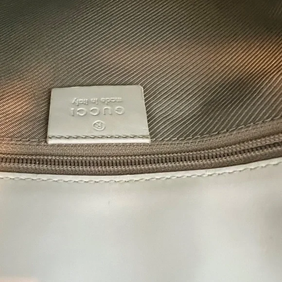 Gucci vintage GG canvas Bucket bag baby blue - Picture 11 of 16